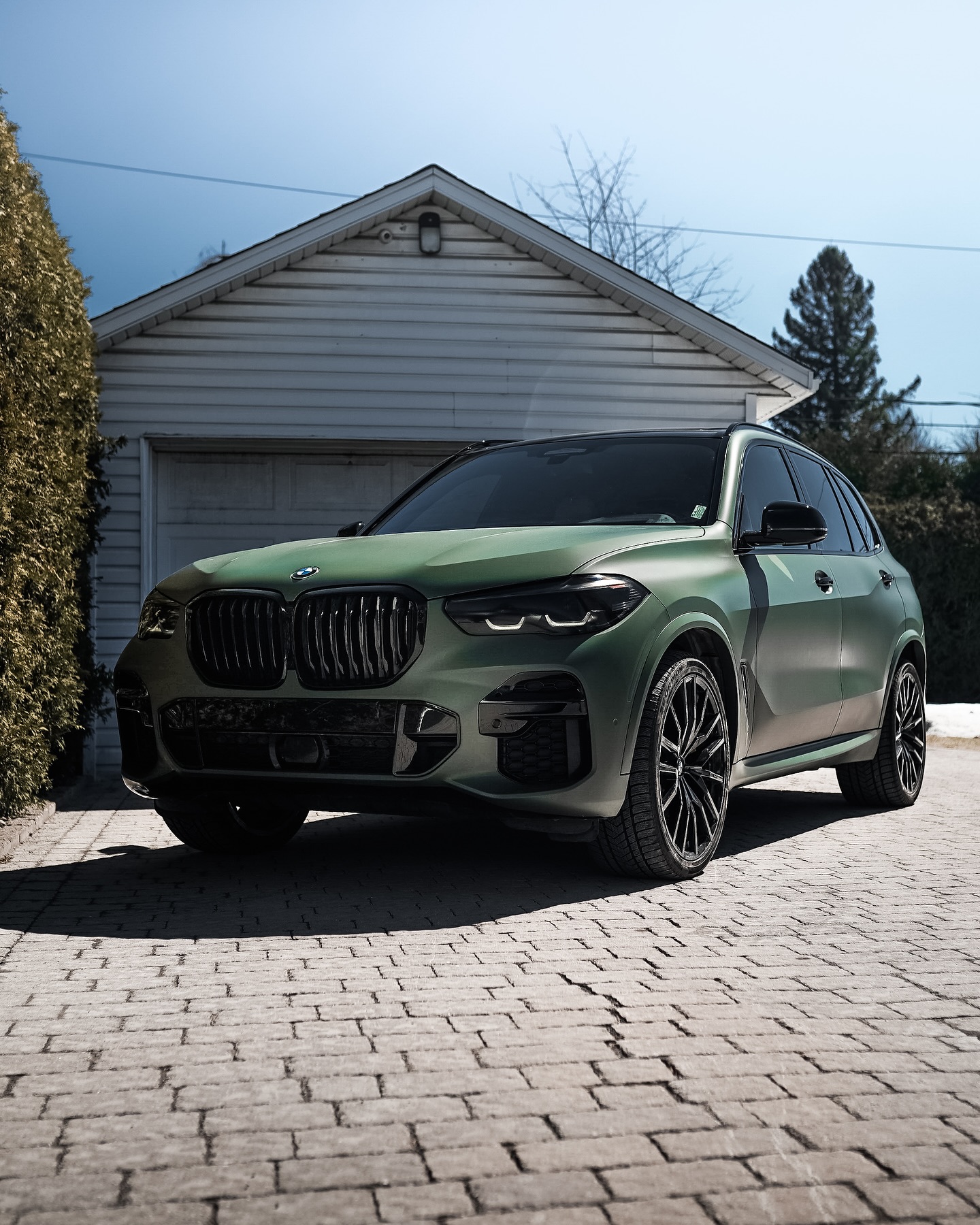 BMW X5 40i, Military Green